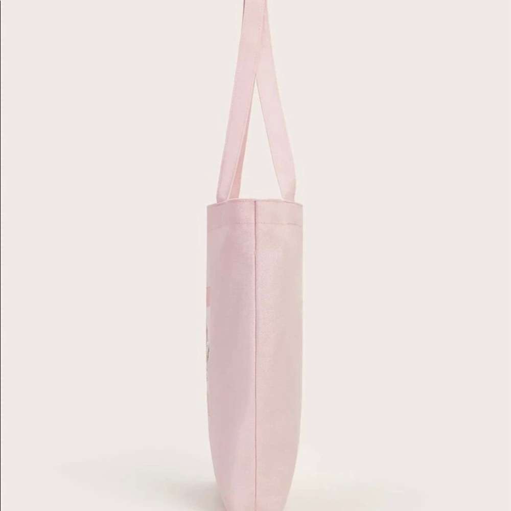 Sanrio Hello Kitty and Friends Pink Canvas Tote Bag - Picture 5 of 8